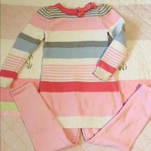 Gymboree Sweater and Leggings Set